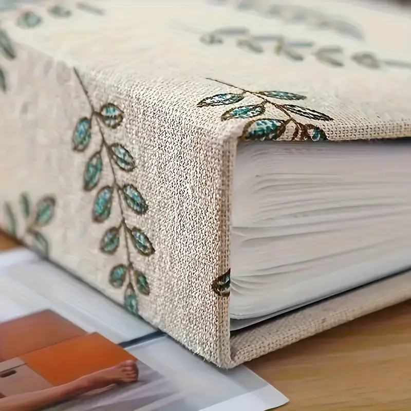 Handcrafted photo album creation process